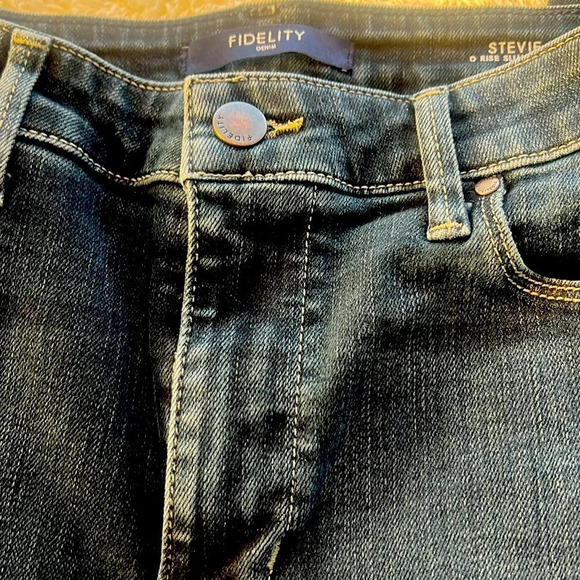 Fidelity Sz 30 Stevie D Rise Slim Straight Jeans in Royalton - Picture 6 of 16